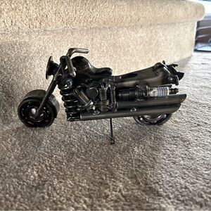 Scrap metal Motorcycle Art - Very Cool & Unique Piece